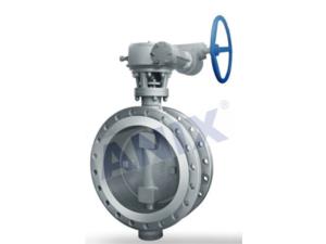 High performance metal seal gear operated butterfly valve 2