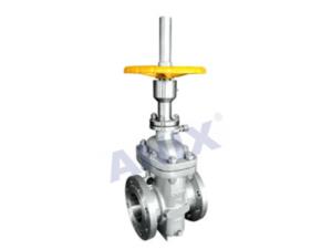 Slab gate valve