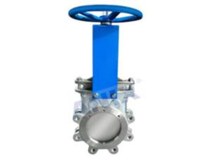 High performance manual knife gate valve