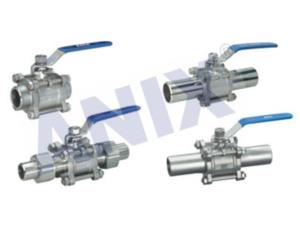 Three Piece Welded Ball Valve 1000WOG