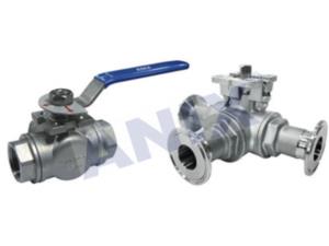 Female Thread Tee Ball Valve 