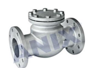 High performance swing check valve