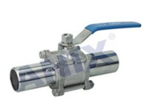 sanitary welded ball valve