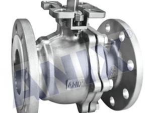 German standard flange ball valve