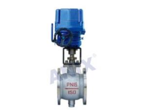 Electric  High Performance V Shaped Ball Valve